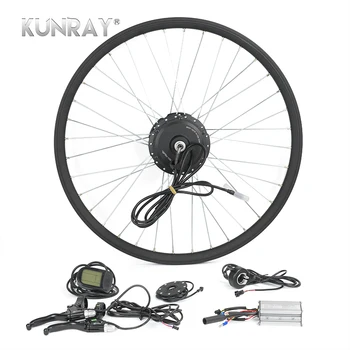 

Electric Bicycle Conversion Kit G27F 36V 350W Hub Motor For 16" 20" 24" 26" 28" Bicicleta E bike Front Wheel Motors With LCD 5