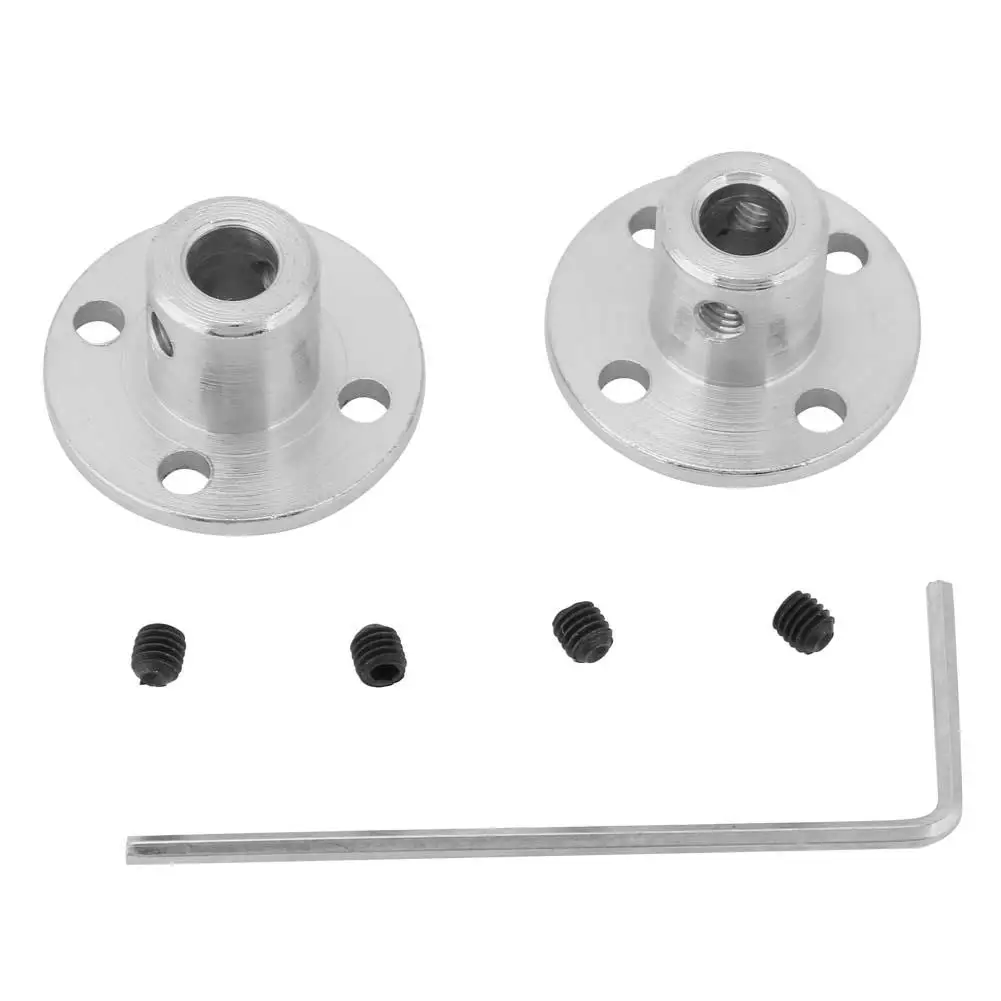 2Pcs M3 Rigid Flange Coupling Motor Shaft Coupler Connector ID 5mm OD 10mm Flange Coupler High Quality
2Pcs M3 Rigid Flange Coupling Motor Shaft Coupler Connector ID 5mm OD 10mm Flange Coupler High Quality