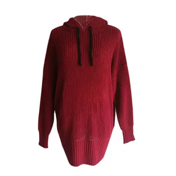 Wool hooded sweater Knitted long bat sleeves warm and pullovers loose casual women's sweaters Autumn Winter
Wool hooded sweater Knitted long bat sleeves warm and pullovers loose casual women's sweaters Autumn Winter