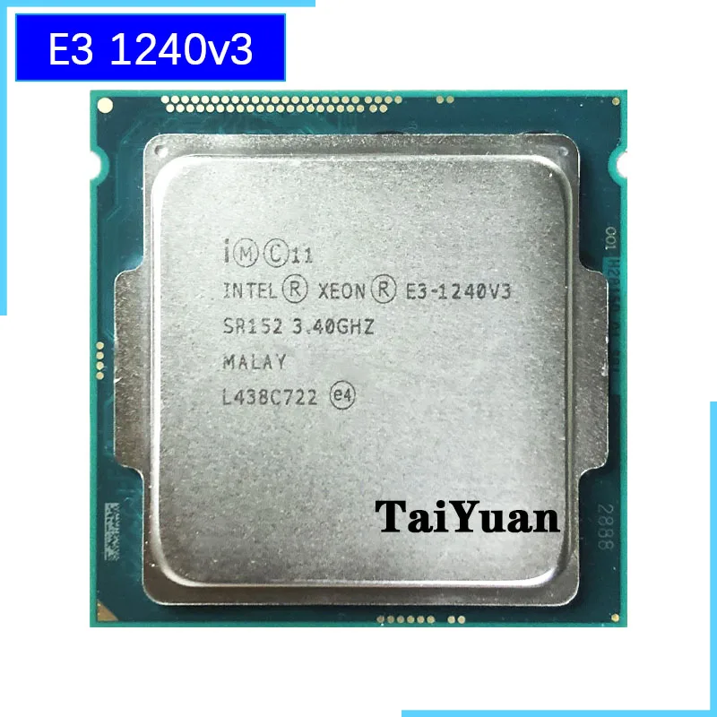 Intel Xeon E3-1240 v3 E3 1240v3 E3 1240 v3 3.4 GHz Quad-Core Eight-Thread CPU Processor 8M 80W LGA 1150
Intel Xeon E3-1240 v3 E3 1240v3 E3 1240 v3 3.4 GHz Quad-Core Eight-Thread CPU Processor 8M 80W LGA 1150