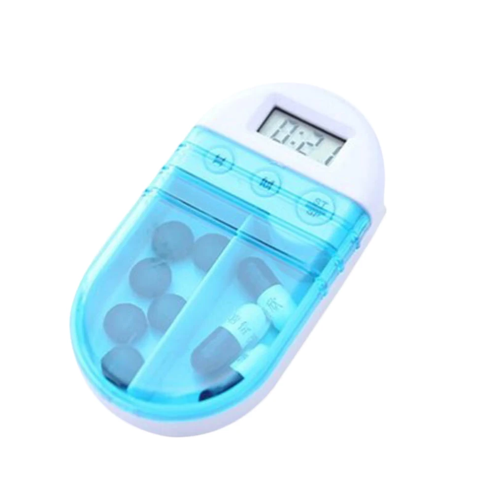 Portable Grid Intelligent Electronic Timing Pill Case Alarm Timer Pills Reminder Storage Box RJ99
Portable Grid Intelligent Electronic Timing Pill Case Alarm Timer Pills Reminder Storage Box RJ99