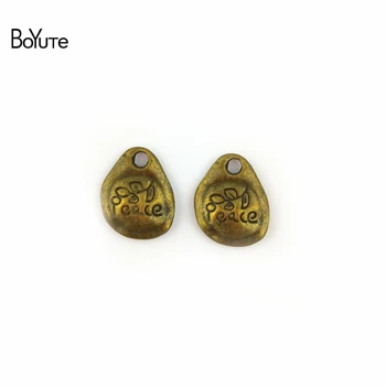 BoYuTe (50 Pieces/Lot) 12*16MM Antique Bronze Plated Alloy Peace Sign Charms Pendants for Bracelet Jewelry Making Diy Handmade
BoYuTe (50 Pieces/Lot) 12*16MM Antique Bronze Plated Alloy Peace Sign Charms Pendants for Bracelet Jewelry Making Diy Handmade