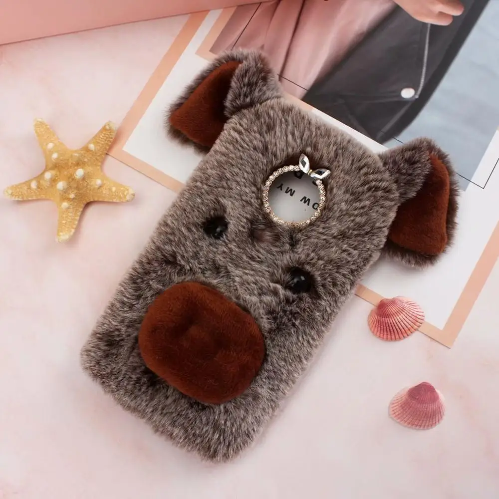 3D Pig Genuine Hair Case For One Plus 7 6 5T 5 LG Stylo 5 V50 Huawei P30 P20 Fluffy Fur Cover Soft TPU Rabbit Fur Plush 1PCS
3D Pig Genuine Hair Case For One Plus 7 6 5T 5 LG Stylo 5 V50 Huawei P30 P20 Fluffy Fur Cover Soft TPU Rabbit Fur Plush 1PCS