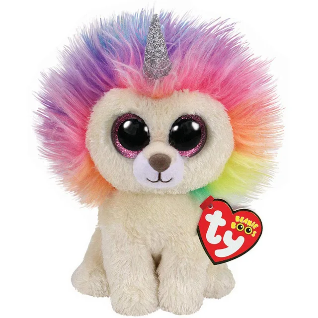 TY Bean Beans 15cm Layla Rainbow Lion Unicorn Lamb Giraffe Sequins Dog Cat Fox Plush Toy Big Eye plush
TY Bean Beans 15cm Layla Rainbow Lion Unicorn Lamb Giraffe Sequins Dog Cat Fox Plush Toy Big Eye plush