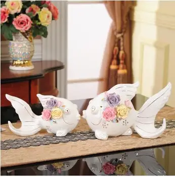 2019 Goldfish crafts, birthday wedding gifts, creative ceramic crafts desktop ornaments
2019 Goldfish crafts, birthday wedding gifts, creative ceramic crafts desktop ornaments