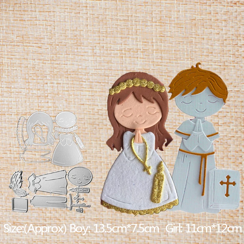 cartoon Metal Cutting Dies girl and boy Scrapbooking paper Decoration Embossing Paper Card Craft
cartoon Metal Cutting Dies girl and boy Scrapbooking paper Decoration Embossing Paper Card Craft
