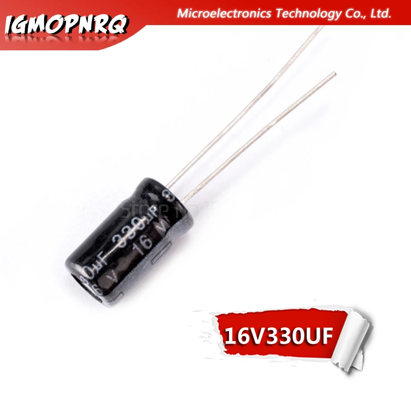 50 шт. 16V330UF 6*12 мм 330 мкФ 16V 6x12 мм алюминиевые электролитические конденсаторы DIP
50 шт. 16V330UF 6*12 мм 330 мкФ 16V 6x12 мм алюминиевые электролитические конденсаторы DIP