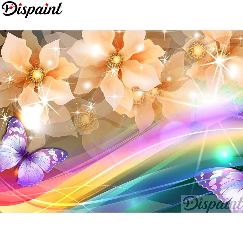 Dispaint Full Square/Round Drill 5D DIY Diamond Painting "Flower butterfly" Embroidery Cross Stitch 3D Home Decor A10507
Dispaint Full Square/Round Drill 5D DIY Diamond Painting "Flower butterfly" Embroidery Cross Stitch 3D Home Decor A10507