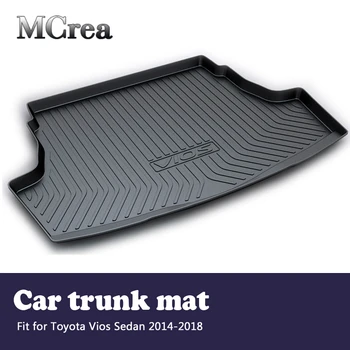 MCrea Car Rear Trunk Mat Cargo Liner For Toyota Vios 3th Sedan XP150 2018 2017 -2014 Carpet Anti-slip Floor Mat Accessories
MCrea Car Rear Trunk Mat Cargo Liner For Toyota Vios 3th Sedan XP150 2018 2017 -2014 Carpet Anti-slip Floor Mat Accessories