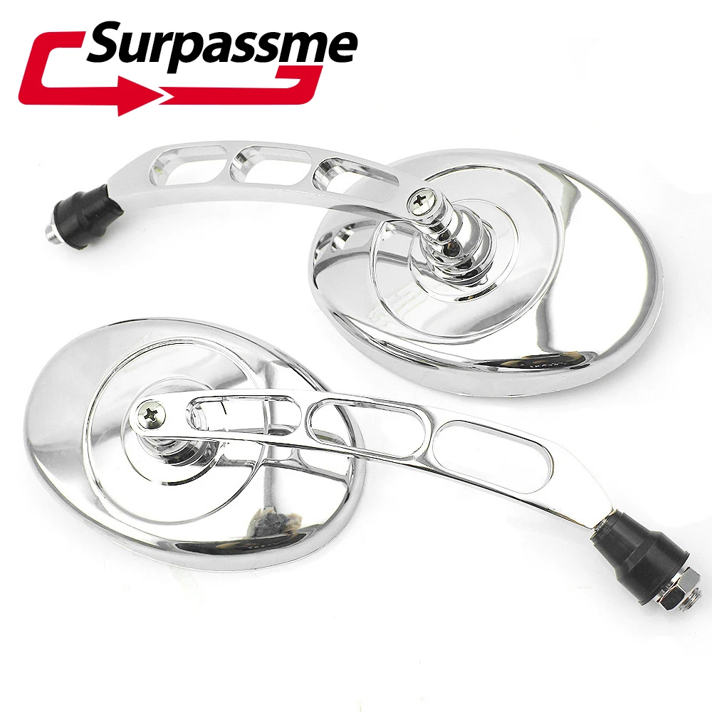 Universal Motorcycle Mirror Chrome Motorcycle Rearview Side mirror For Honda dio shadow 750 forza 125 300 Motorcycle accessories
Universal Motorcycle Mirror Chrome Motorcycle Rearview Side mirror For Honda dio shadow 750 forza 125 300 Motorcycle accessories