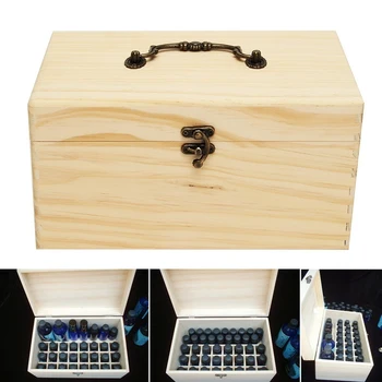 32 Slots Wooden Essential Oil Box for 15ml Bottles Storage Case Organizer With Handle Portable Storage Box Organizer
32 Slots Wooden Essential Oil Box for 15ml Bottles Storage Case Organizer With Handle Portable Storage Box Organizer