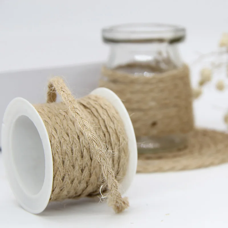 3M Natural Burlap Hessian Jute Twine Cord Hemp Rope String DIY Craft Supplies Gift Packing String Christmas Rustic Wedding Decor
3M Natural Burlap Hessian Jute Twine Cord Hemp Rope String DIY Craft Supplies Gift Packing String Christmas Rustic Wedding Decor