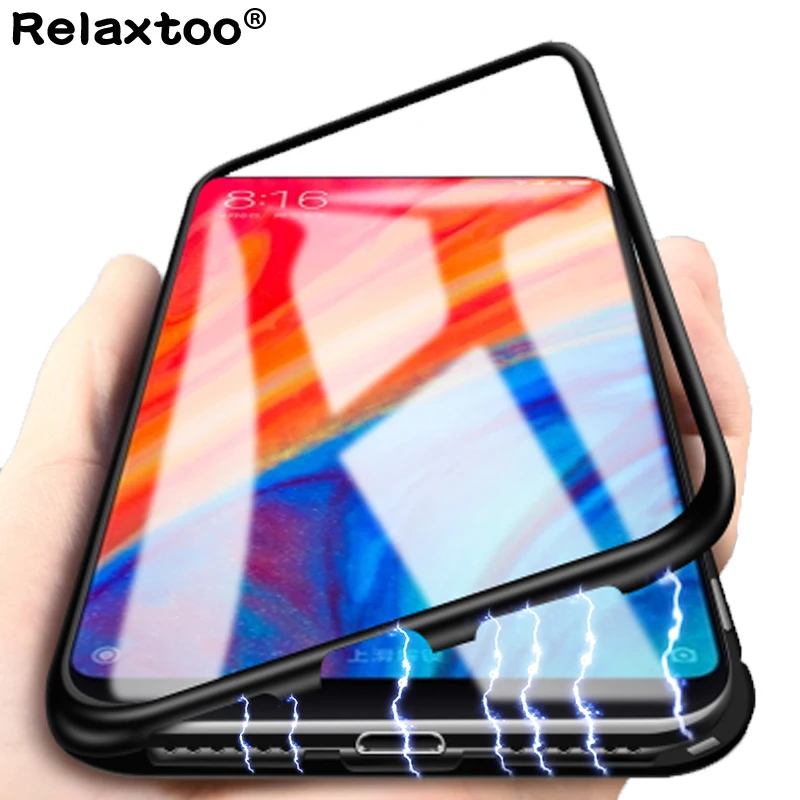 For Xiaomi Pocophone Poco F1 Case Magneto Magnetic Adsorption metal tempered glass cover for xiaomi mi 8 lite mi8 a2 6x shell
For Xiaomi Pocophone Poco F1 Case Magneto Magnetic Adsorption metal tempered glass cover for xiaomi mi 8 lite mi8 a2 6x shell