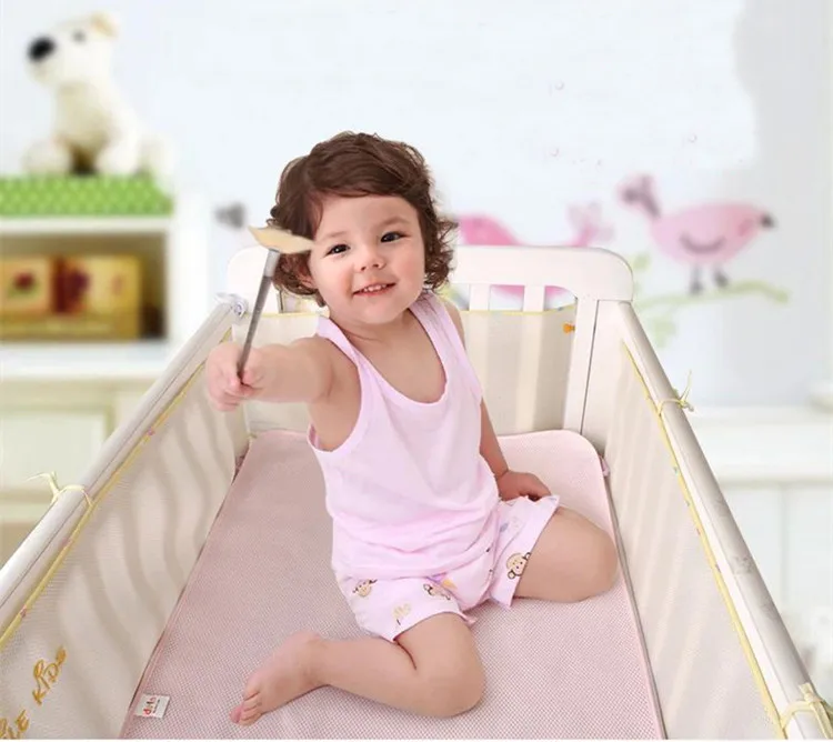 Newborn Crib Bumper Breathable Baby 3D Mesh Crib Liner Cot infant Bedding Sets Baby Bumper Bed Bedding Accessories
Newborn Crib Bumper Breathable Baby 3D Mesh Crib Liner Cot infant Bedding Sets Baby Bumper Bed Bedding Accessories