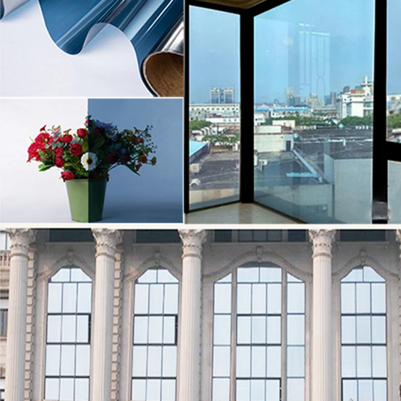 PET 0.088mm Mirrors Membrane Window Glass Sticker Home Decor Sun Protection Insulation Film Sunlight Shading Wall Art Building
PET 0.088mm Mirrors Membrane Window Glass Sticker Home Decor Sun Protection Insulation Film Sunlight Shading Wall Art Building