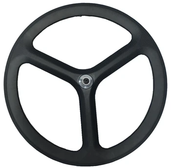 Free shipping 700C 50mm depth 3 Spokes Clincher/Tubular carbon wheels tri-spoke for Track/ time Bike 3K twill matte finish
Free shipping 700C 50mm depth 3 Spokes Clincher/Tubular carbon wheels tri-spoke for Track/ time Bike 3K twill matte finish