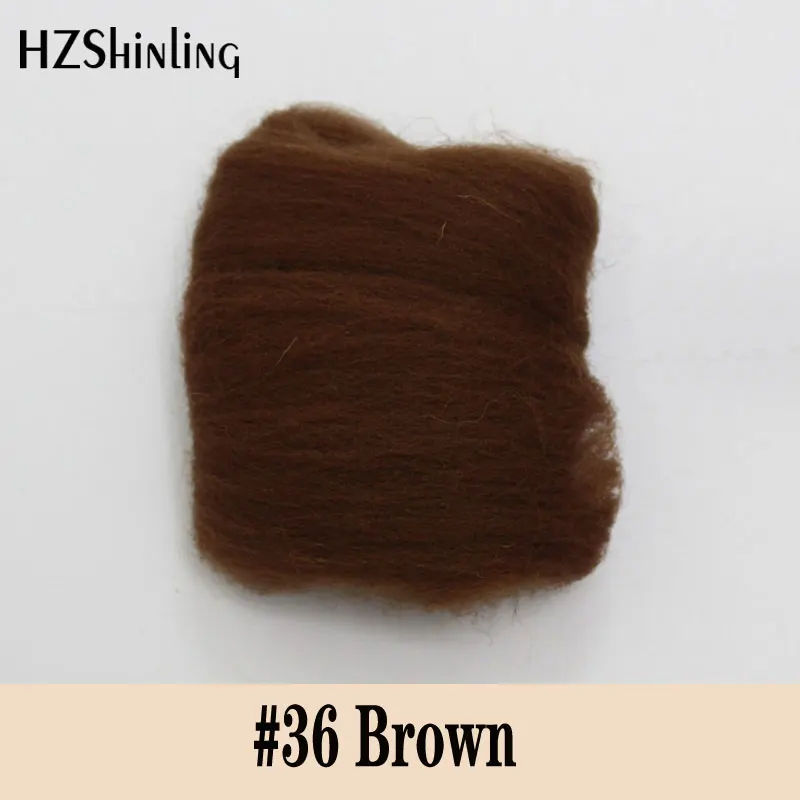 5 g Super Fast felting Short Fiber Wool Perfect in Needle Felt and Wet Felt Brown Color Wool Material for Women Handmade
5 g Super Fast felting Short Fiber Wool Perfect in Needle Felt and Wet Felt Brown Color Wool Material for Women Handmade