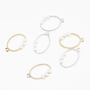 10pcs/lot Fashion Imitation Pearl Charms Pendant Oval Shape Earrings material DIY geometric jewelry accessories 16*24mm
10pcs/lot Fashion Imitation Pearl Charms Pendant Oval Shape Earrings material DIY geometric jewelry accessories 16*24mm