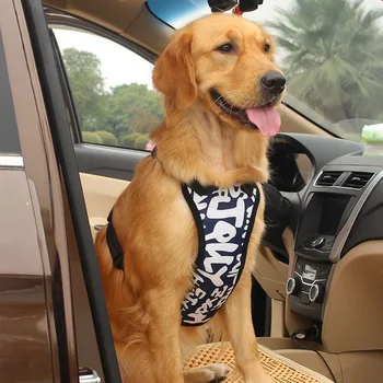 Safety Dog Car Seat Belt Pet Harness and Leash Set Adjustable Nylon Mesh Vehicle Dog Harnesses Vest For Medium Large Dogs
Safety Dog Car Seat Belt Pet Harness and Leash Set Adjustable Nylon Mesh Vehicle Dog Harnesses Vest For Medium Large Dogs