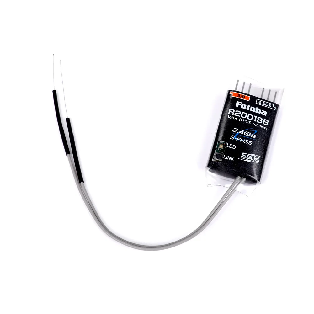 For FUTABA R2001SB 2.4G S-FHSS HV S.BUS Receiver Compatible T18MZ T8J T6J T6K T10J 14SG 16sz 18sz RC for FPV Racing Drone Kit 
For FUTABA R2001SB 2.4G S-FHSS HV S.BUS Receiver Compatible T18MZ T8J T6J T6K T10J 14SG 16sz 18sz RC for FPV Racing Drone Kit