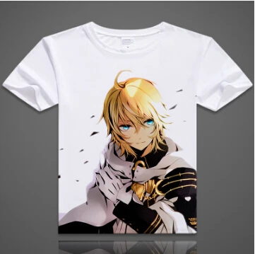 Новинка Лидер продаж аниме Seraph of the End Mikaela Hyakuya костюм для косплея футболка