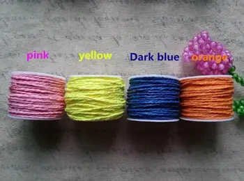1pcs/lot-500m/pcs 17colors choices Twisted paper rope Hand DIY braided rope. Baking packing tape Gift box of the rope.
1pcs/lot-500m/pcs 17colors choices Twisted paper rope Hand DIY braided rope. Baking packing tape Gift box of the rope.