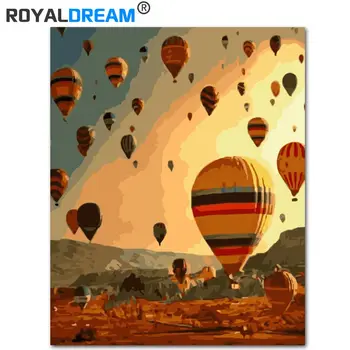 ROYALDREAM Hot Air Balloon Landscape DIY Painting By Numbers Kit Paint On Canvas Painting Calligraphy For Home Decor
ROYALDREAM Hot Air Balloon Landscape DIY Painting By Numbers Kit Paint On Canvas Painting Calligraphy For Home Decor