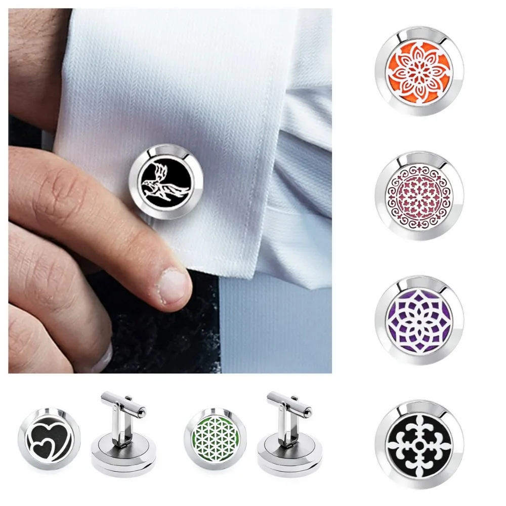 Drop shipping 1pair 20mm Stainless Steel Locket Cuff Links Essential Oil Diffuser Locket Aromatherapy Cufflinks Free 10pcs pads
Drop shipping 1pair 20mm Stainless Steel Locket Cuff Links Essential Oil Diffuser Locket Aromatherapy Cufflinks Free 10pcs pads