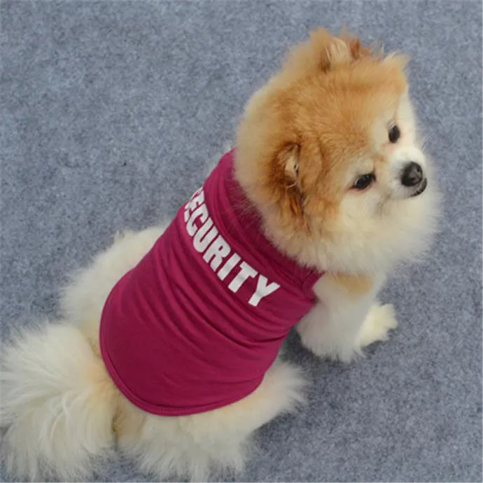 Dogs Clothes New Fashion Printing Dog Clothes Summer Cute Dog Costume Breathable Pet Vest Puppy Print Cotton T Shirt Ropa Perro
Dogs Clothes New Fashion Printing Dog Clothes Summer Cute Dog Costume Breathable Pet Vest Puppy Print Cotton T Shirt Ropa Perro