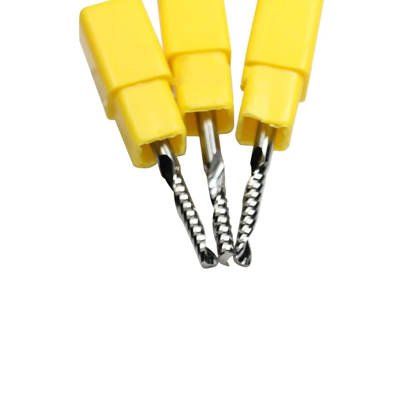 3pcs 3.175*15mm A Series One Flute Spiral Acrylic CUTTING End Milling Cutter Tungsten Cutting Tools HUHAO
3pcs 3.175*15mm A Series One Flute Spiral Acrylic CUTTING End Milling Cutter Tungsten Cutting Tools HUHAO