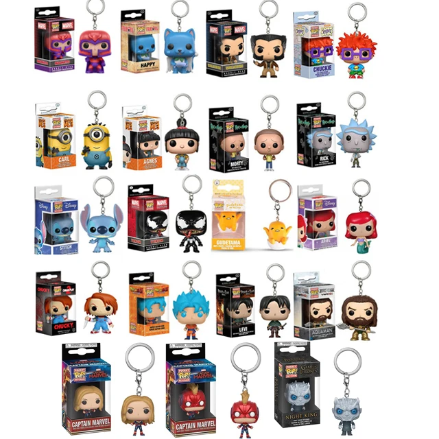 FUNKO POP DISNEY Game of thrones Toy Story ALADDIN MARVEL Venom Stitch Hulk Thor Loki Dragonball Action Figure Keychain with box
FUNKO POP DISNEY Game of thrones Toy Story ALADDIN MARVEL Venom Stitch Hulk Thor Loki Dragonball Action Figure Keychain with box