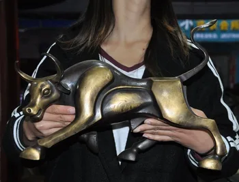 wedding decoration 15"Chinese Fengshui Bronze Zodiac Animal Wealth lucky Bull Oxen Statue sculpture New Year
wedding decoration 15"Chinese Fengshui Bronze Zodiac Animal Wealth lucky Bull Oxen Statue sculpture New Year