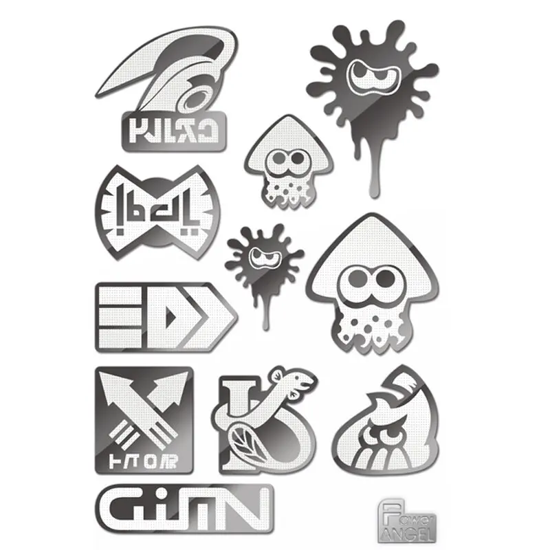 11pcs/set High Quality Hot Game Splatoon 3D Silver Metal Stickers for Phone Laptop Car Fridge toys for children
11pcs/set High Quality Hot Game Splatoon 3D Silver Metal Stickers for Phone Laptop Car Fridge toys for children