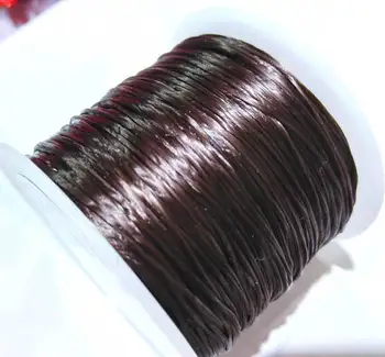 wholesale 2sets brown Elasitc Stretch Polyester 1mm cord coffee jewelry Bracelet Crystal string Cord 100M Roll
wholesale 2sets brown Elasitc Stretch Polyester 1mm cord coffee jewelry Bracelet Crystal string Cord 100M Roll