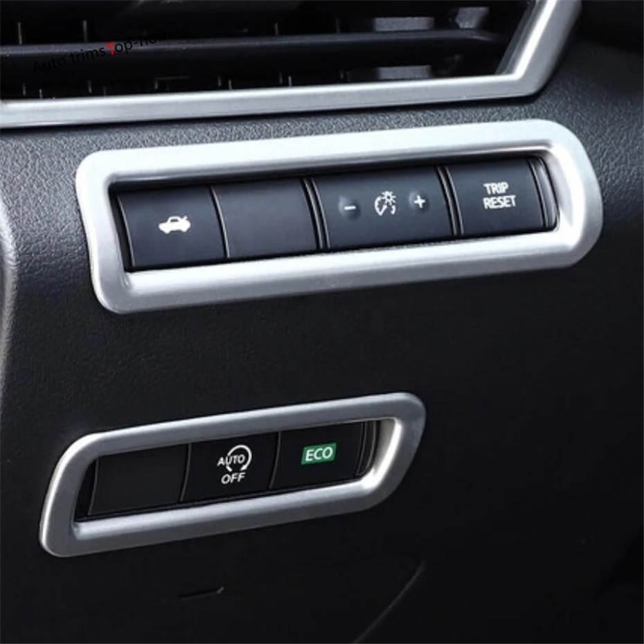 Head Lights Lamps ECO Switch Button Cover Trim Interior Mouldings Fit For Nissan Teana Altima 2019 2020 Accessories
Head Lights Lamps ECO Switch Button Cover Trim Interior Mouldings Fit For Nissan Teana Altima 2019 2020 Accessories