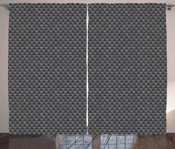 Dark Grey Curtains Monotone Geometric Shapes Pattern with Diagonally Striped s Living Room Bedroom Window Decor Panel
Dark Grey Curtains Monotone Geometric Shapes Pattern with Diagonally Striped s Living Room Bedroom Window Decor Panel