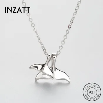 INZATT Elegant Mermaid Tail Choker Pendant Necklace Authentic 925 Sterling Silver Fine Jewelry For Women Cute Accessories Gift
INZATT Elegant Mermaid Tail Choker Pendant Necklace Authentic 925 Sterling Silver Fine Jewelry For Women Cute Accessories Gift
