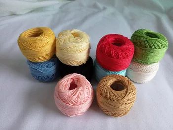 2016 hot selling 10 rolls 9s/2 100% cotton Stitch Embroidery thread crochet thread Hand cross embroidery thread Free shipping
2016 hot selling 10 rolls 9s/2 100% cotton Stitch Embroidery thread crochet thread Hand cross embroidery thread Free shipping