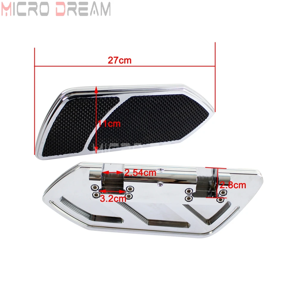 1 пара хромированных задних напольных подножек для Harley Touring Electra Road Glide FLHR FLHT FLT мотоцикла пассажирского пола
1 пара хромированных задних напольных подножек для Harley Touring Electra Road Glide FLHR FLHT FLT мотоцикла пассажирского пола