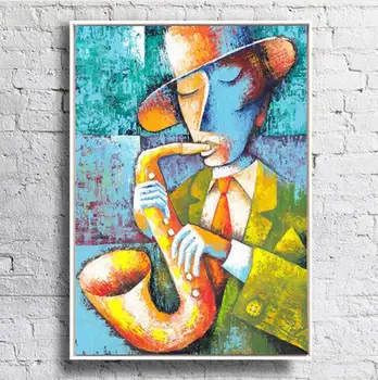 Elegant Lady Saxophone Gentlemen Picasso Art Print Figure Canvas Painting Nordic Decoration For Living Room Modular Pictures
Elegant Lady Saxophone Gentlemen Picasso Art Print Figure Canvas Painting Nordic Decoration For Living Room Modular Pictures