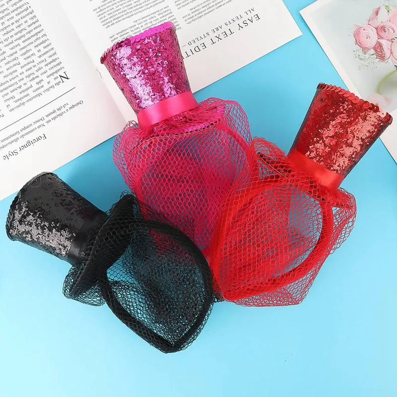 Mini Glitter Top Hat Headband Veil Ladies Burlesque Hen Night Party Fancy Dress Halloween
Mini Glitter Top Hat Headband Veil Ladies Burlesque Hen Night Party Fancy Dress Halloween