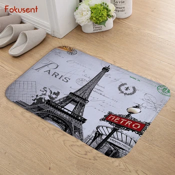 FOKUSENT Door Mat Rug Printed World Famous Building Paris Tower Floor Mat Carpet Decor Home
FOKUSENT Door Mat Rug Printed World Famous Building Paris Tower Floor Mat Carpet Decor Home