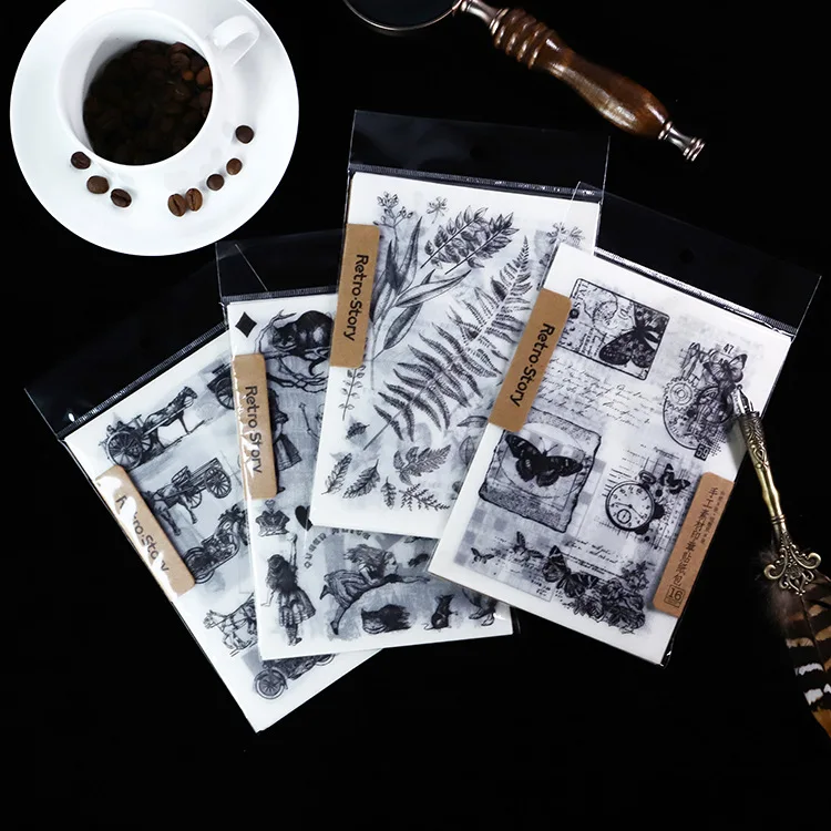 16sheet/pack Vintage Music Background Sticker Scrapbooking DIY Project Diary Photo Album Planner Sticker Escolar Stationery Gift
16sheet/pack Vintage Music Background Sticker Scrapbooking DIY Project Diary Photo Album Planner Sticker Escolar Stationery Gift