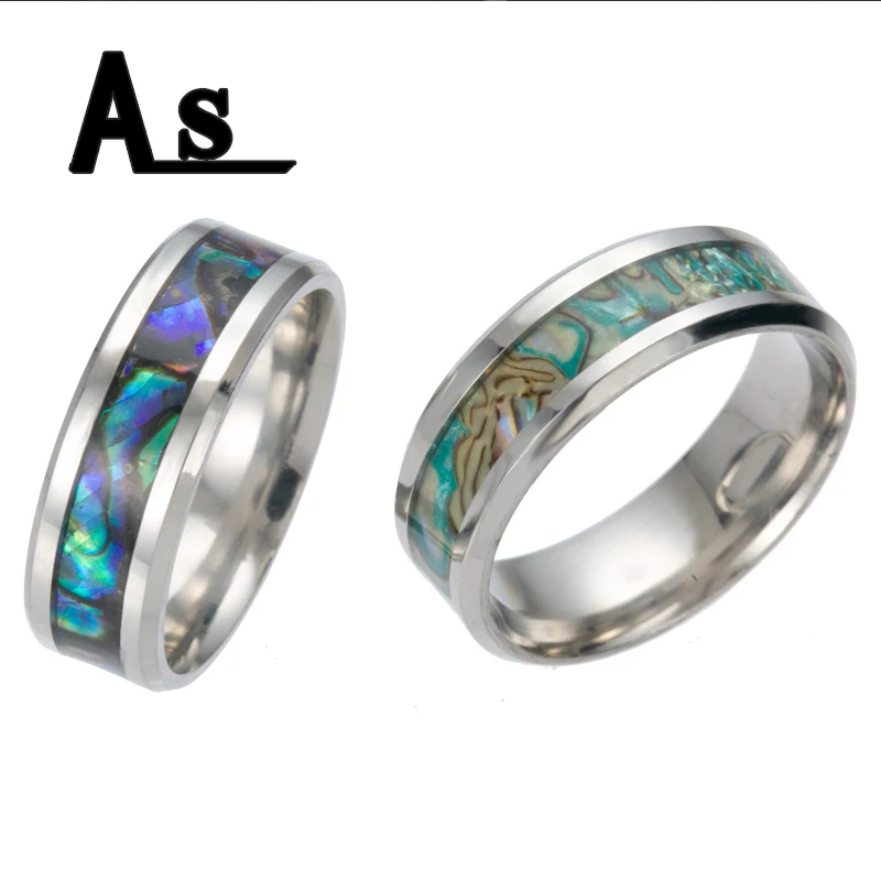 Asingeloo Rings for Women Abalone Shell Stainless Steel Rings Engagement Ring Rainbow Rippled Abalone Inlay Stainless Steel
Asingeloo Rings for Women Abalone Shell Stainless Steel Rings Engagement Ring Rainbow Rippled Abalone Inlay Stainless Steel