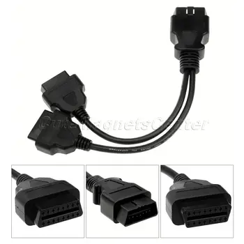 High-quality Extension Cable 16pin Male To Dual Female Y Connector OBD2 16 Pin Splitter Extension Cable
High-quality Extension Cable 16pin Male To Dual Female Y Connector OBD2 16 Pin Splitter Extension Cable