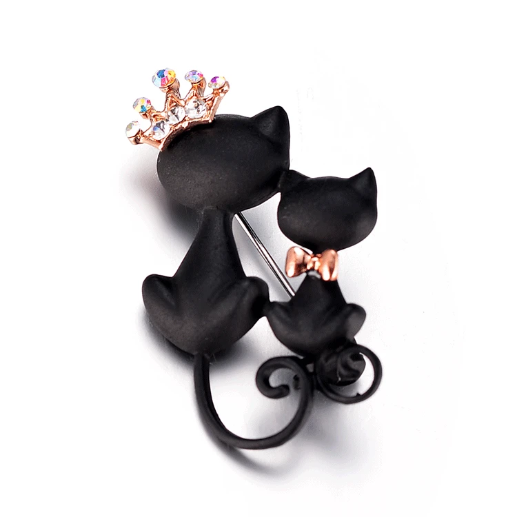 Mysterious and elegant black cat brooch adorn black cat brooch sweater accessories
Mysterious and elegant black cat brooch adorn black cat brooch sweater accessories