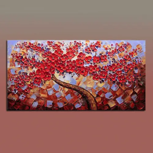 Large Modern hand-painted Art Oil Painting Wall Decor canvas,Tree&HUA(No Frame)
Large Modern hand-painted Art Oil Painting Wall Decor canvas,Tree&HUA(No Frame)