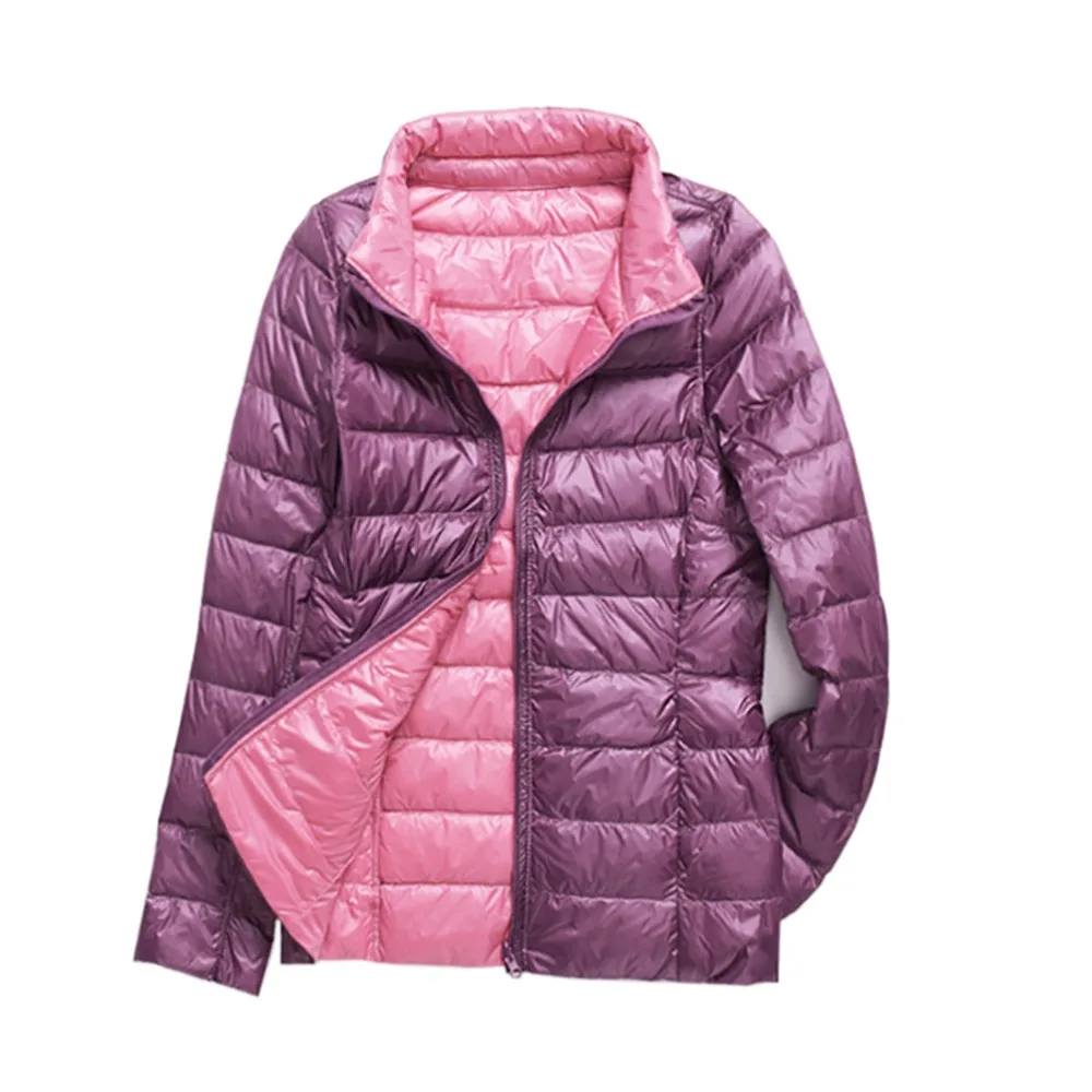 New Winter Down Jackets Women Duck Down Coats Slim Warm Parkas Ladies Casual Coat Ultra Light Autumn Outerwear Double-side Parka
New Winter Down Jackets Women Duck Down Coats Slim Warm Parkas Ladies Casual Coat Ultra Light Autumn Outerwear Double-side Parka