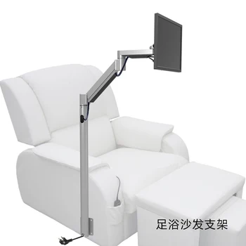 LD218 Customized Gas Spring Arm Monitor Holder Floor Stand Sofa Bedside Fixed TV Mount For Foot Massage Chair Entertainment Room
LD218 Customized Gas Spring Arm Monitor Holder Floor Stand Sofa Bedside Fixed TV Mount For Foot Massage Chair Entertainment Room