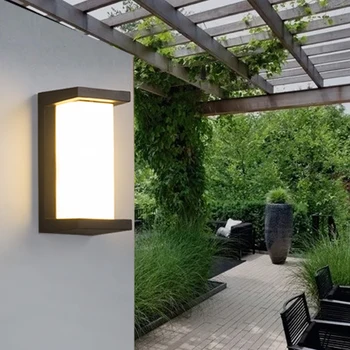 Exterior Wall Lamp Corridor Outdoor led Lamp Balcony Outdoor Waterproof led Lighting Modern Door Headlight Garden Light Outside
Exterior Wall Lamp Corridor Outdoor led Lamp Balcony Outdoor Waterproof led Lighting Modern Door Headlight Garden Light Outside